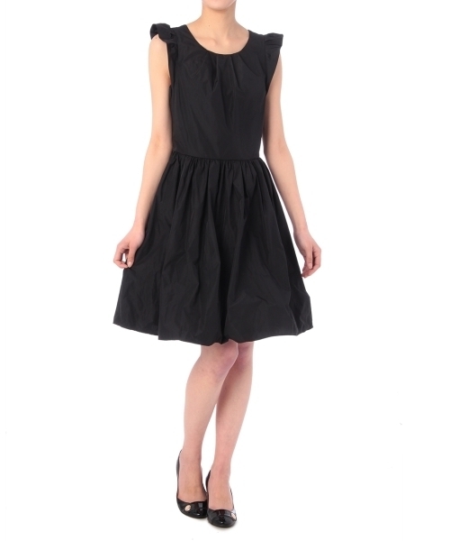 Rubyrivet(ルビーリベット)の「フレンチタフタワンピース(ワンピース・レディース・ピンク/ブラック・36/38)」の8枚目の写真