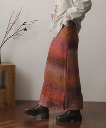 SENSE OF PLACE by URBAN RESEARCH | ブークレグラデーションニットスカート(スカート)