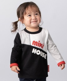 MIKI HOUSE（ミキハウス）の「ミキハウスロゴ長袖Tシャツ（Tシャツ