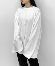 Over silhouette long sleeve tee / オーバーシルエットロングスリーブTシャツ