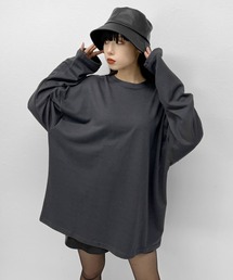Over silhouette long sleeve tee / オーバーシルエットロングスリーブTシャツ