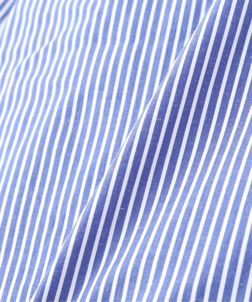 N.（N. Natural Beauty Basic）（エヌエヌナチュラルビューティーベーシック）の「◆ロングポイントショートシャツ（シャツ/ブラウス・レディース・ストライプ/オフホワイト・MEDIUM）」の19枚目の写真