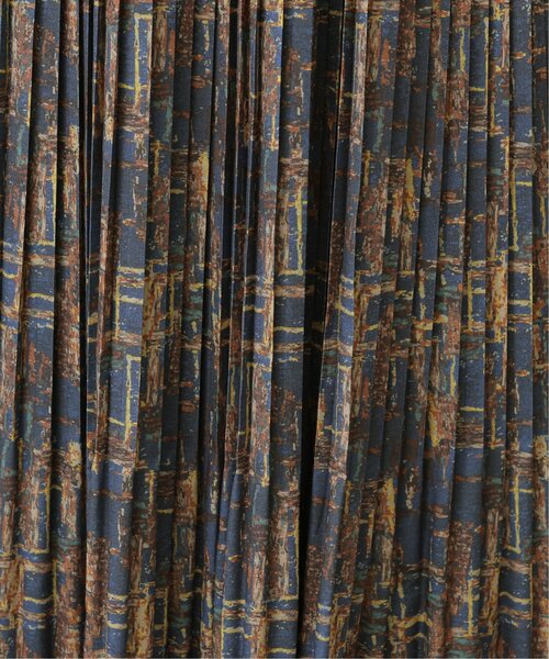 DOUBLE NAME（ダブルネーム）の「オリジナルドローイングプリント消しプリーツスカート（スカート・レディース・キナリ/ネイビー/グリーン・FREE）」の9枚目の写真