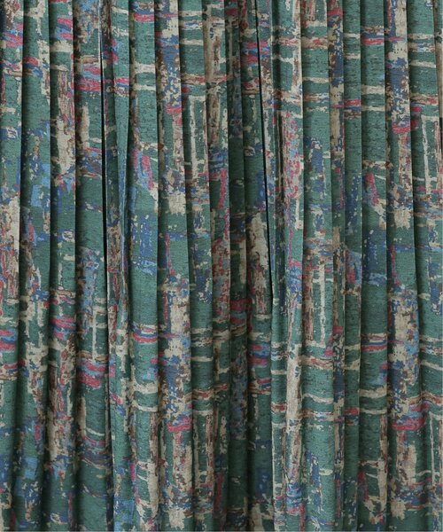 DOUBLE NAME（ダブルネーム）の「オリジナルドローイングプリント消しプリーツスカート（スカート・レディース・キナリ/ネイビー/グリーン・FREE）」の16枚目の写真