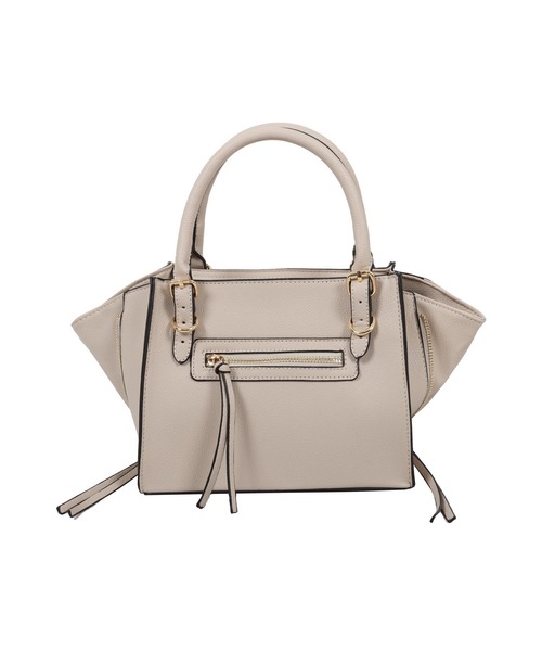 KOBE LETTUCE(コウベレタス)の「ジップデザインスクエアショルダーバッグ(ショルダーバッグ・レディース・ベージュ/ブラック/ブラウン系その他/チャコールグレー・FREE)」の13枚目の写真