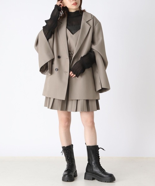 Heather(ヘザー)の「ダンダンシアーカットソー 182349(Tシャツ/カットソー・レディース・アイボリー/グレイッシュブルー/ブラック/ピンク・FREE)」の14枚目の写真