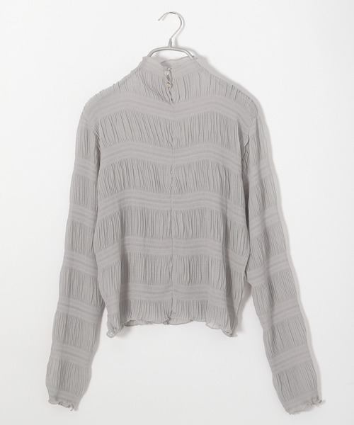 Heather(ヘザー)の「ダンダンシアーカットソー 182349(Tシャツ/カットソー・レディース・アイボリー/グレイッシュブルー/ブラック/ピンク・FREE)」の22枚目の写真