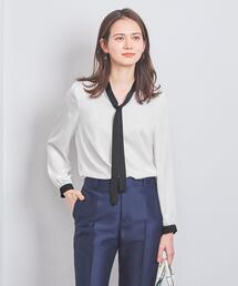 UNITED ARROWS | サテン ボウタイ ブラウス(シャツ/ブラウス)