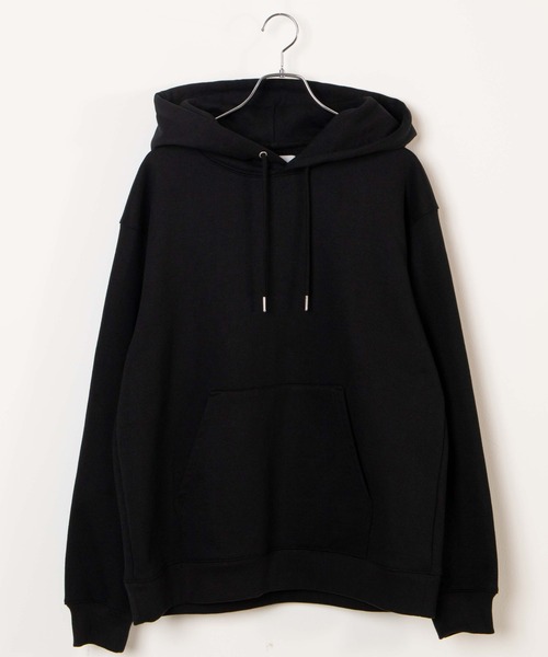 WEGO（ウィゴー）の「WEGO/【セットアップ対応】スーパーヘビーウェイト プルオーバーパーカー（パーカー・メンズ・ブラック/杢グレー・LARGE/MEDIUM）」の3枚目の写真