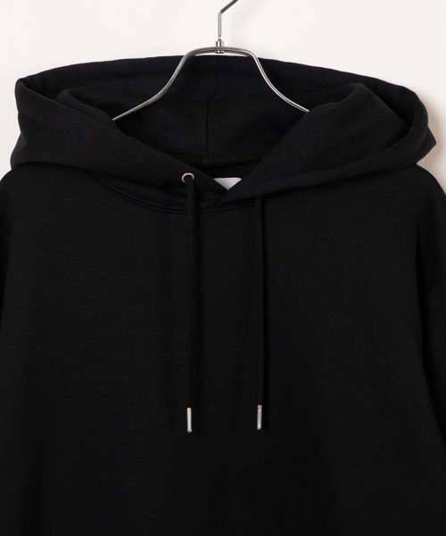 WEGO（ウィゴー）の「WEGO/【セットアップ対応】スーパーヘビーウェイト プルオーバーパーカー（パーカー・メンズ・ブラック/杢グレー・LARGE/MEDIUM）」の4枚目の写真