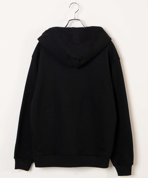 WEGO（ウィゴー）の「WEGO/【セットアップ対応】スーパーヘビーウェイト プルオーバーパーカー（パーカー・メンズ・ブラック/杢グレー・LARGE/MEDIUM）」の10枚目の写真