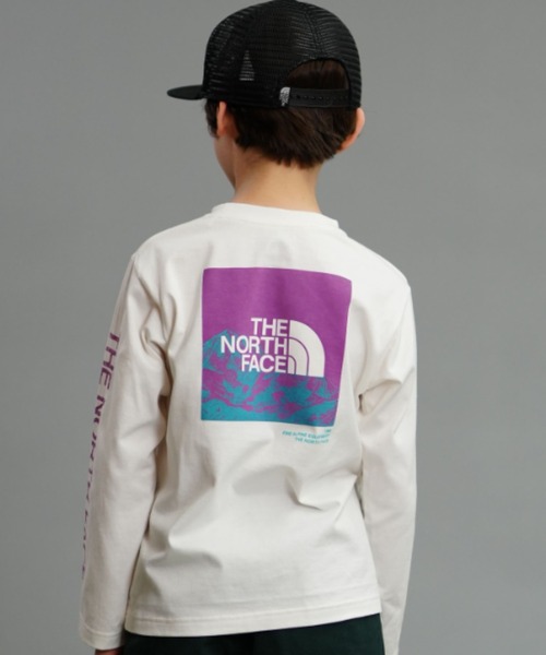 【The North Face】「ノースフェイス」Tシャツ THE NORTH FACE/ザ・ノース・フェイス キッズ ロンT TEE