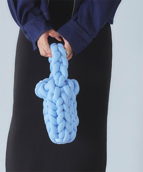 titivate(ティティベイト)の「マンドゥバッグ(ハンドバッグ・レディース・ラベンダー/ブラック/ライトブルー/アイボリー/ライトグリーン・FREE)」の13枚目の写真