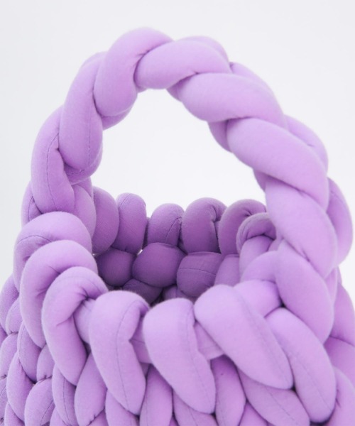 titivate(ティティベイト)の「マンドゥバッグ(ハンドバッグ・レディース・ラベンダー/ブラック/ライトブルー/アイボリー/ライトグリーン・FREE)」の9枚目の写真