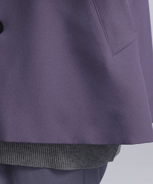 HARE（ハレ）の「マルチカラーデザインブルゾン(HARE)（ブルゾン・メンズ・ブラック/パープル・SMALL/MEDIUM）」の15枚目の写真