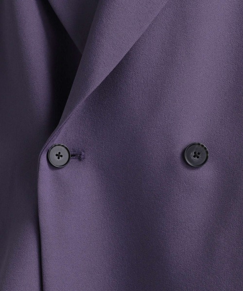 HARE（ハレ）の「マルチカラーデザインブルゾン(HARE)（ブルゾン・メンズ・ブラック/パープル・SMALL/MEDIUM）」の16枚目の写真