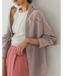 Re:EDIT | [2023S/S COLLECTION]シアーオーバーサイズシャツ(シャツ/ブラウス)