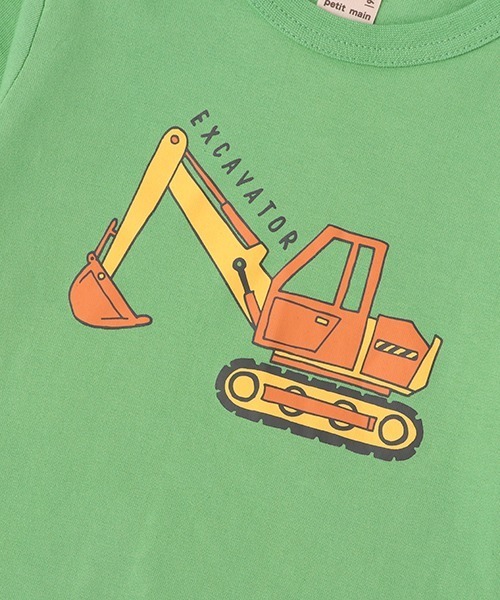 petit main（プティマイン）の「【プティプラ】BOYS長袖Tシャツ（Tシャツ/カットソー・キッズ・レッド/ライトグリーン/エメラルド/クリーム/オフホワイト/ネイビー/ブルー/カーキ・100cm/120cm/80ｃｍ/130cm/90cm/110cm）」の19枚目の写真