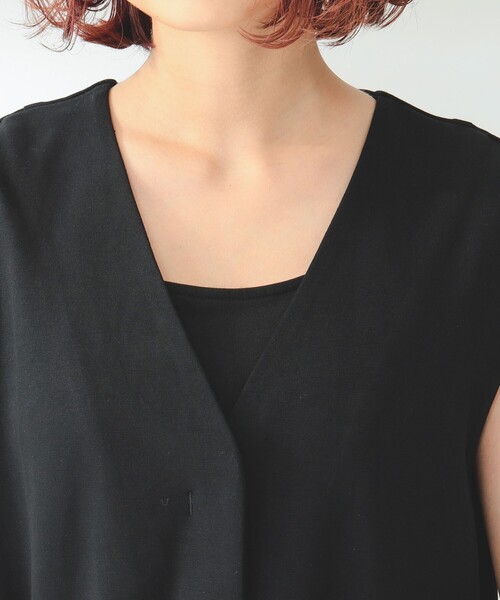 B:MING by BEAMS(ビーミングバイビームス)の「B:MING by BEAMS / スムースカットジレ(ベスト・レディース・アイボリー系/オリーブ/ブラック・FREE)」の18枚目の写真