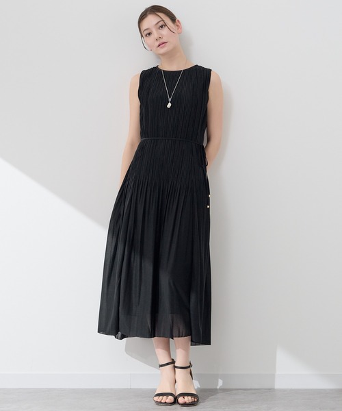 ANAYI（アナイ）の「ソフトジャージープリーツ ワンピース