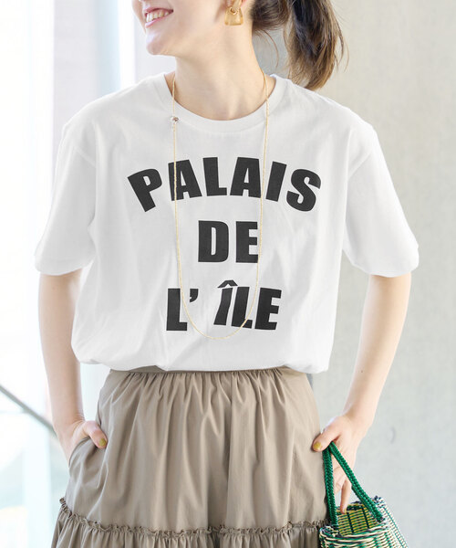 IENA(イエナ)の「PALAIS DE LILE Tシャツ(Tシャツ/カットソー・レディース・サックスブルー/ホワイト/ネイビー・FREE)」の13枚目の写真