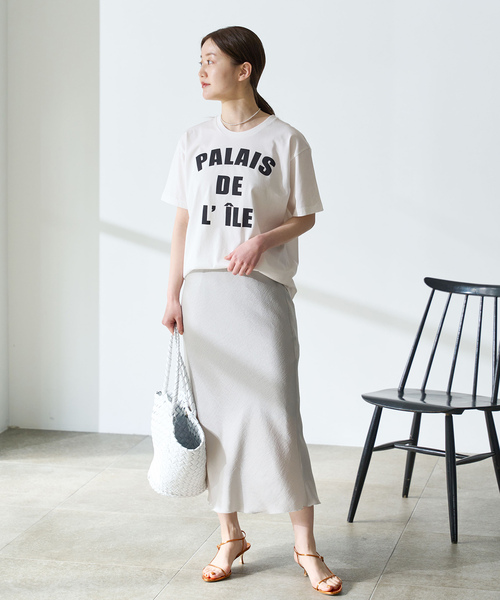 IENA(イエナ)の「PALAIS DE LILE Tシャツ(Tシャツ/カットソー・レディース・サックスブルー/ホワイト/ネイビー・FREE)」の19枚目の写真