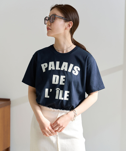 IENA(イエナ)の「PALAIS DE LILE Tシャツ(Tシャツ/カットソー・レディース・サックスブルー/ホワイト/ネイビー・FREE)」の21枚目の写真