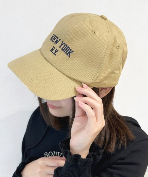 apres jour（アプレジュール）の「【apres jour×ARIAZ】ロゴキャップ（キャップ・レディース・ブラック/ネイビー/ライトベージュ・FREE）」の4枚目の写真