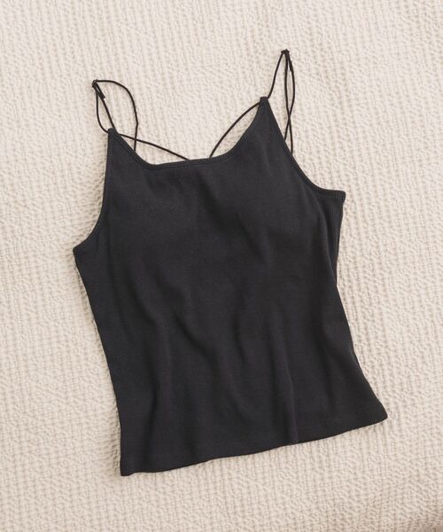 ems excite(エムズエキサイト)の「カップ付キャミ(キャミソール・レディース・ライトグレー/イエロー系その他3/ブルー系その他3/ブラック/ナチュラル・MEDIUM/LARGE)」の9枚目の写真