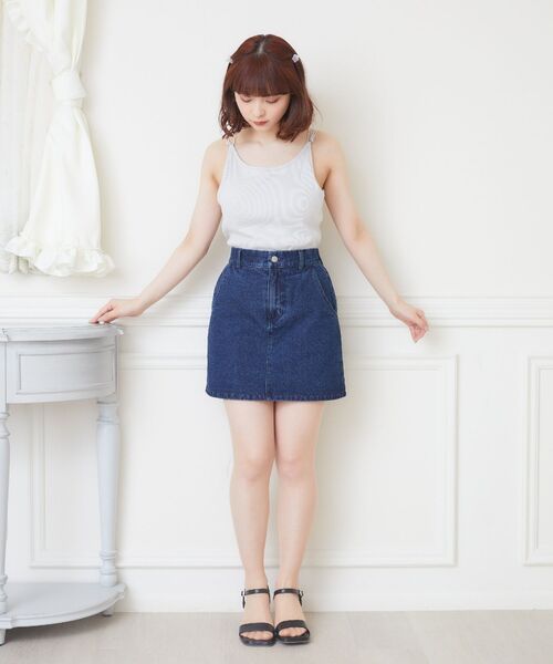 ems excite(エムズエキサイト)の「カップ付キャミ(キャミソール・レディース・ライトグレー/イエロー系その他3/ブルー系その他3/ブラック/ナチュラル・MEDIUM/LARGE)」の15枚目の写真