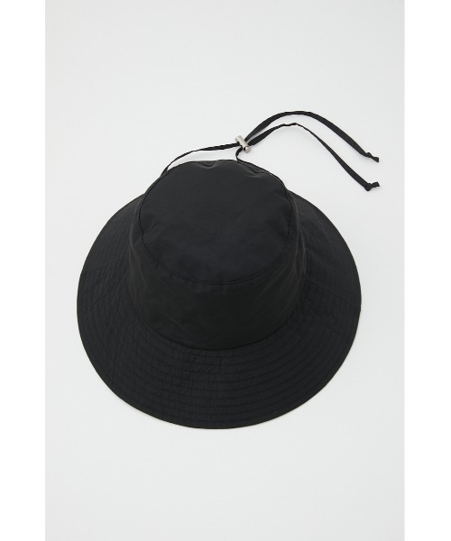 SLY(スライ)の「DUALABLE HAT デュラブルハット レオパード柄 無地 つば広 ハット UV 紫外線カット アウトドア 紐付き 携帯 バケットハット(ハット・レディース・ブラック/マルチ・FREE)」の5枚目の写真