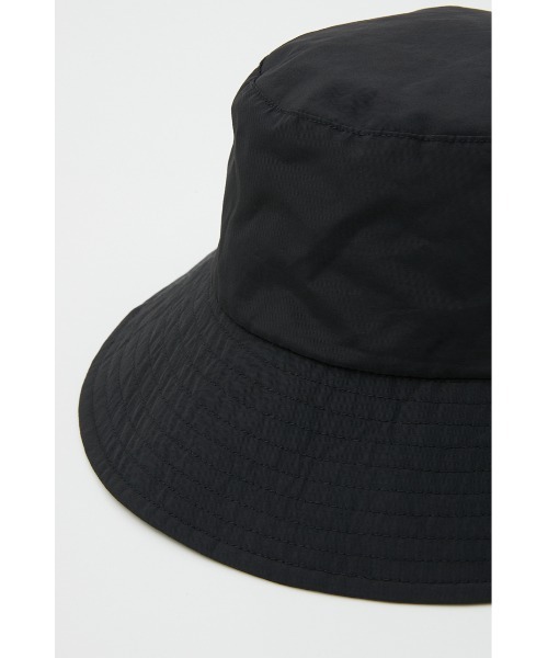 SLY(スライ)の「DUALABLE HAT デュラブルハット レオパード柄 無地 つば広 ハット UV 紫外線カット アウトドア 紐付き 携帯 バケットハット(ハット・レディース・ブラック/マルチ・FREE)」の6枚目の写真