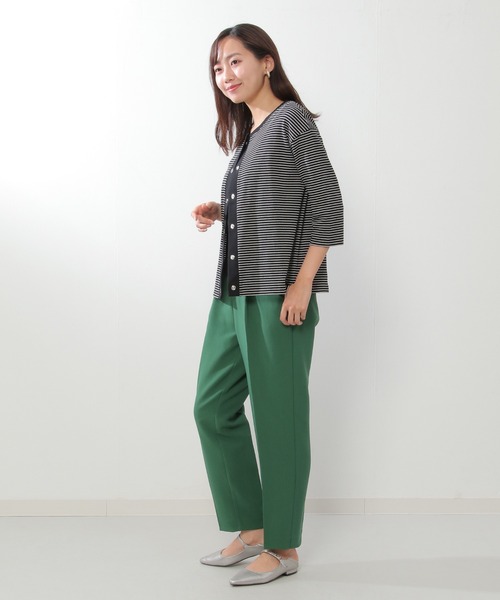 ikka(イッカ)の「【2点セット】カーデタンクセットアンサンブル(カーディガン/ボレロ・レディース・ブラック/ブルー/オフホワイト・M/L)」の15枚目の写真