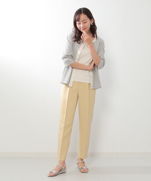 ikka(イッカ)の「【2点セット】カーデタンクセットアンサンブル(カーディガン/ボレロ・レディース・ブラック/ブルー/オフホワイト・M/L)」の20枚目の写真