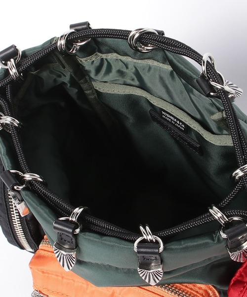 TOGA（トーガ）の「String bag TOGA x PORTER（ショルダーバッグ・メンズ・マルチ/ブラック・FREE）」の10枚目の写真