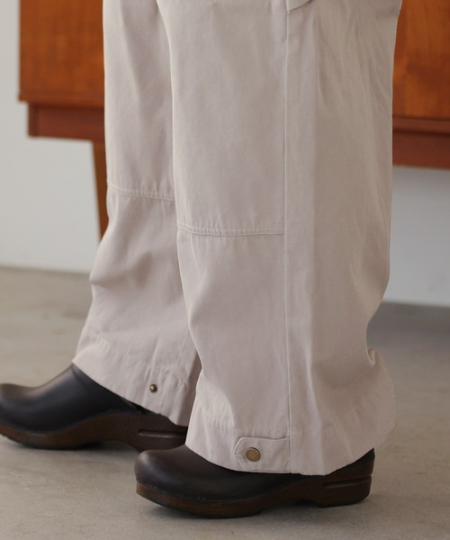 Air Tokyo（エアートウキョー）の「オーバーサイズ ダブルニー ペインターパンツ（その他パンツ・メンズ・グレイッシュベージュ/ブラック・MEDIUM/LARGE）」の15枚目の写真