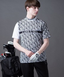 BUFFALO GOLF（バッファローゴルフ）の「BARON-LAD(バロン-ラッド)モノグラム モックネック Tシャツ（Tシャツ/カットソー）」
