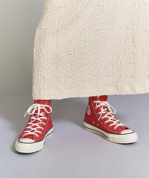 CONVERSE（コンバース）の「＜CONVERS＞ALL STAR US ハイカット/スニーカー（スニーカー・レディース・レッド・23cm/23.5cm/24cm/24.5cm/25cm）」の2枚目の写真