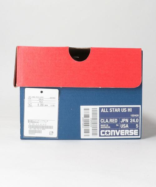 CONVERSE（コンバース）の「＜CONVERS＞ALL STAR US ハイカット/スニーカー（スニーカー・レディース・レッド・23cm/23.5cm/24cm/24.5cm/25cm）」の14枚目の写真