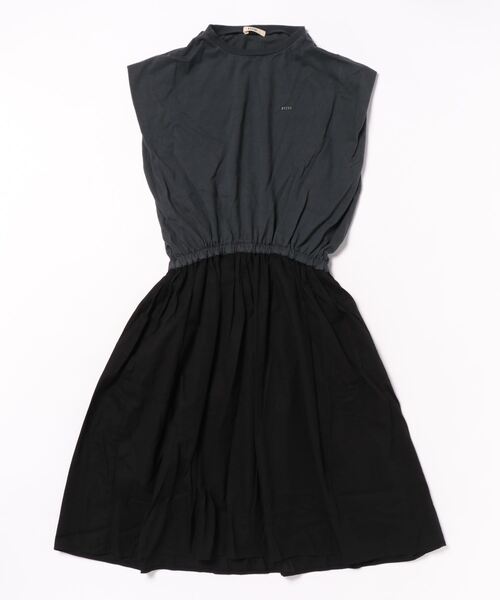 FITH（フィス）の「天竺&ガーゼ 膝下ワンピース（ワンピース・キッズ・チャコールグレー/ブルー/ベージュ・130/140）」の13枚目の写真