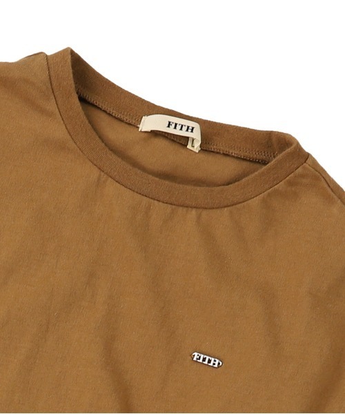 FITH（フィス）の「天竺&ガーゼ 膝下ワンピース（ワンピース・キッズ・チャコールグレー/ブルー/ベージュ・130/140）」の8枚目の写真