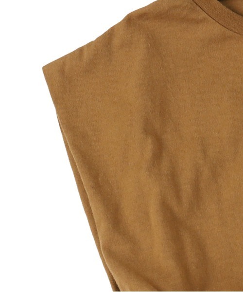 FITH（フィス）の「天竺&ガーゼ 膝下ワンピース（ワンピース・キッズ・チャコールグレー/ブルー/ベージュ・130/140）」の6枚目の写真