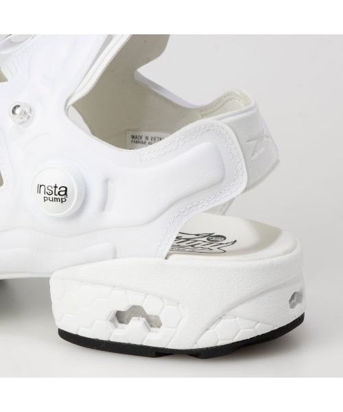 Reebok（リーボック）の「インスタ ポンプフューリーサンダルジップ /  INSTAPUMP FURY SANDAL ZIP（サンダル・レディース・ブラック/アイボリー/ナチュラル/ホワイト/ブラック×ホワイト・23.0cm/24.0cm/25.0cm/26.0cm/27.0cm/28.0cm）」の18枚目の写真