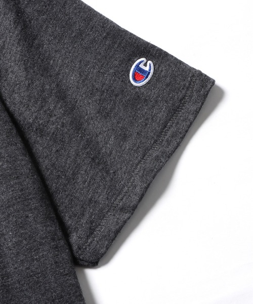 Champion(チャンピオン)の「Champion/チャンピオン POWERBLEND TEE Tシャツ カットソー メンズ 夏物 夏服(Tシャツ/カットソー・メンズ・ヘザーグレー/グリーン/ホワイト・M/L/XL)」の9枚目の写真