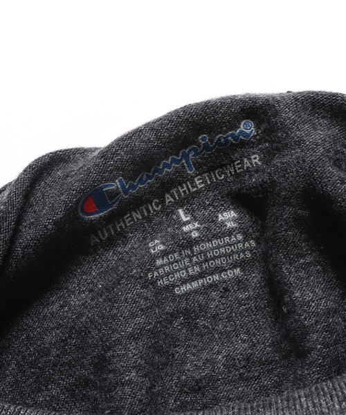 Champion(チャンピオン)の「Champion/チャンピオン POWERBLEND TEE Tシャツ カットソー メンズ 夏物 夏服(Tシャツ/カットソー・メンズ・ヘザーグレー/グリーン/ホワイト・M/L/XL)」の6枚目の写真