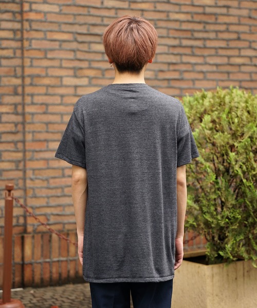 Champion(チャンピオン)の「Champion/チャンピオン POWERBLEND TEE Tシャツ カットソー メンズ 夏物 夏服(Tシャツ/カットソー・メンズ・ヘザーグレー/グリーン/ホワイト・M/L/XL)」の10枚目の写真