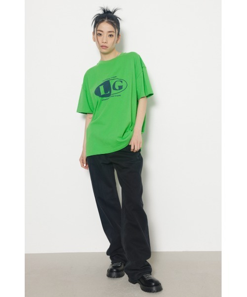 LAGUA GEM ラグアジェム BIG PRINT ロングTシャツ LAGUA GEM（ラグアジェム）の「LG PRINT BIG Tシャツ（Tシャツ