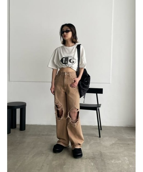 LAGUA GEM（ラグアジェム）の「LG PRINT BIG Tシャツ（Tシャツ