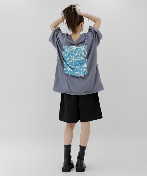 minsobi（ミンソビ）の「ワイドコットンハーフパンツ  ピグメントショート丈パンツ（チノパンツ・メンズ・チャコールグレー/ブラック・FREE）」の12枚目の写真