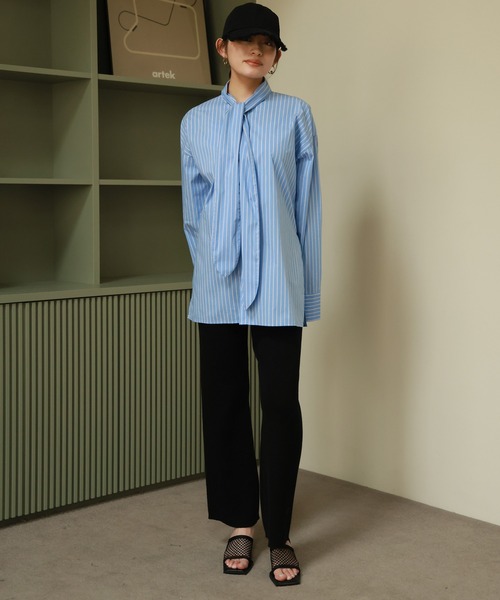 Vicente（ヴィセンテ）の「Stretch summer pants（その他パンツ・レディース・ブラック/グレー・FREE）」の14枚目の写真